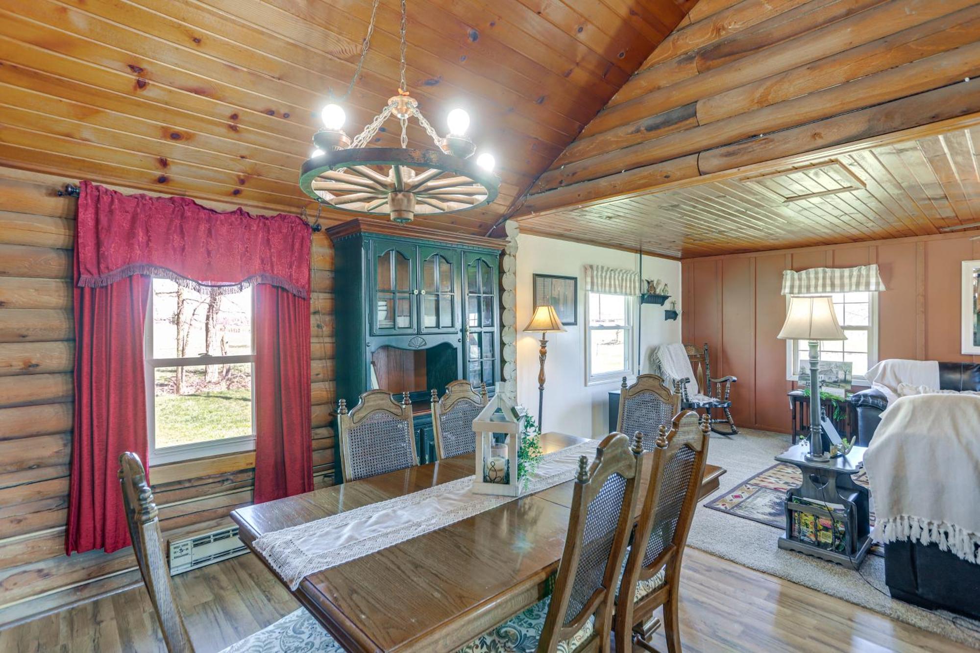 Quiet Shiloh Retreat With Spacious Yard And Fireplace! Exteriör bild