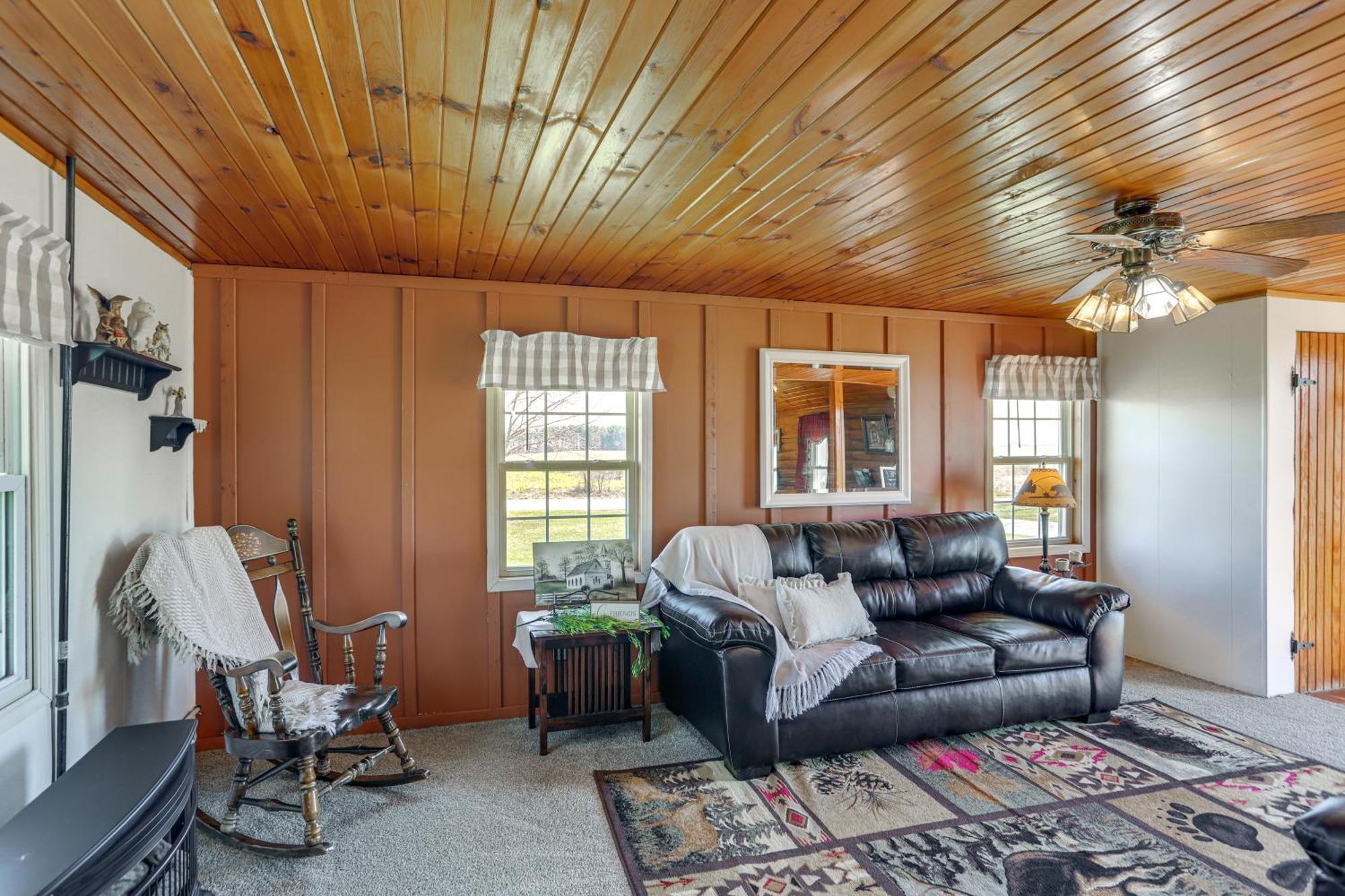 Quiet Shiloh Retreat With Spacious Yard And Fireplace! Exteriör bild