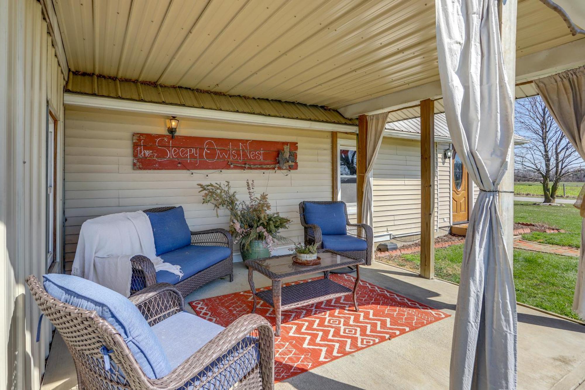 Quiet Shiloh Retreat With Spacious Yard And Fireplace! Exteriör bild
