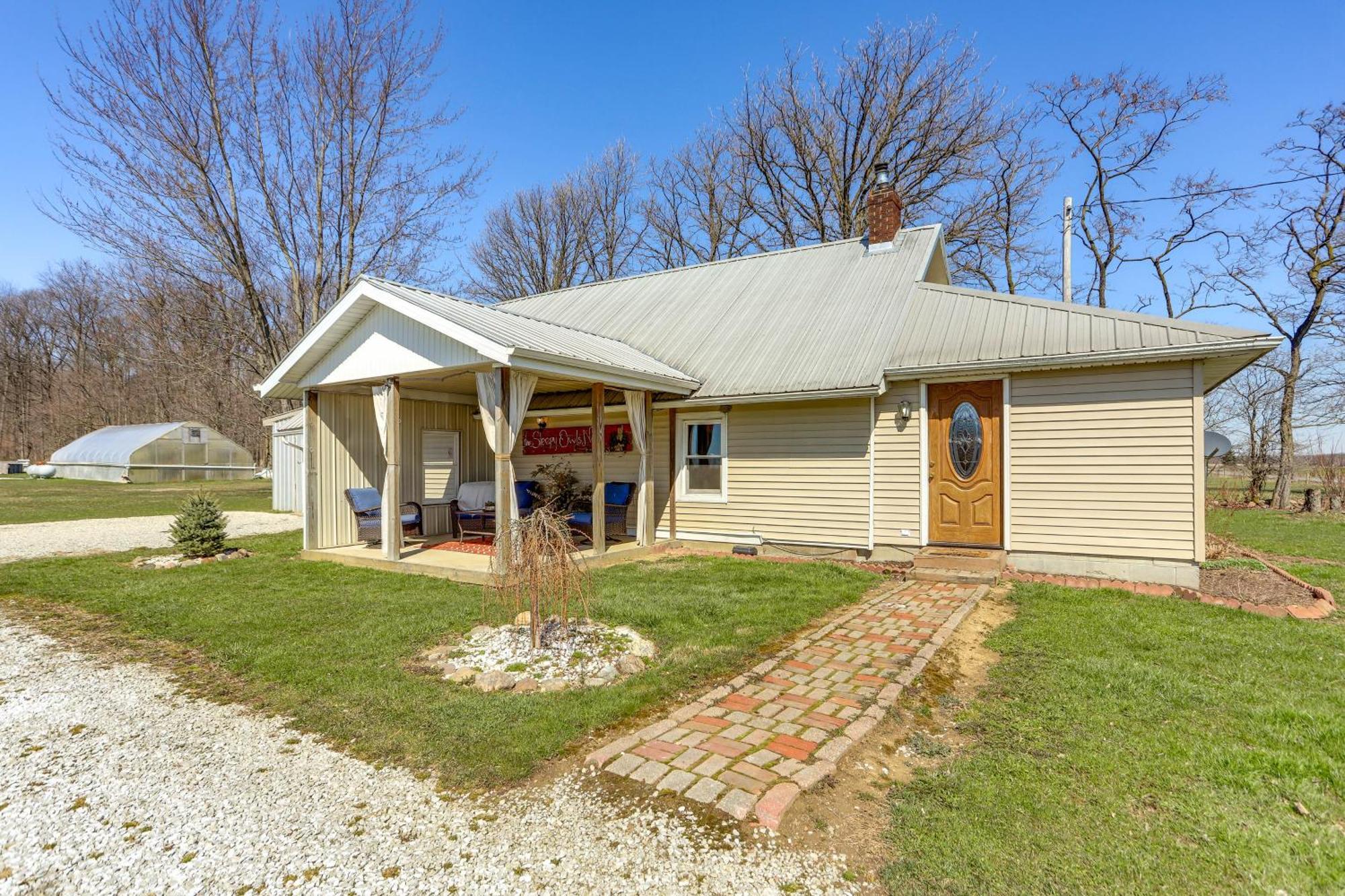 Quiet Shiloh Retreat With Spacious Yard And Fireplace! Exteriör bild