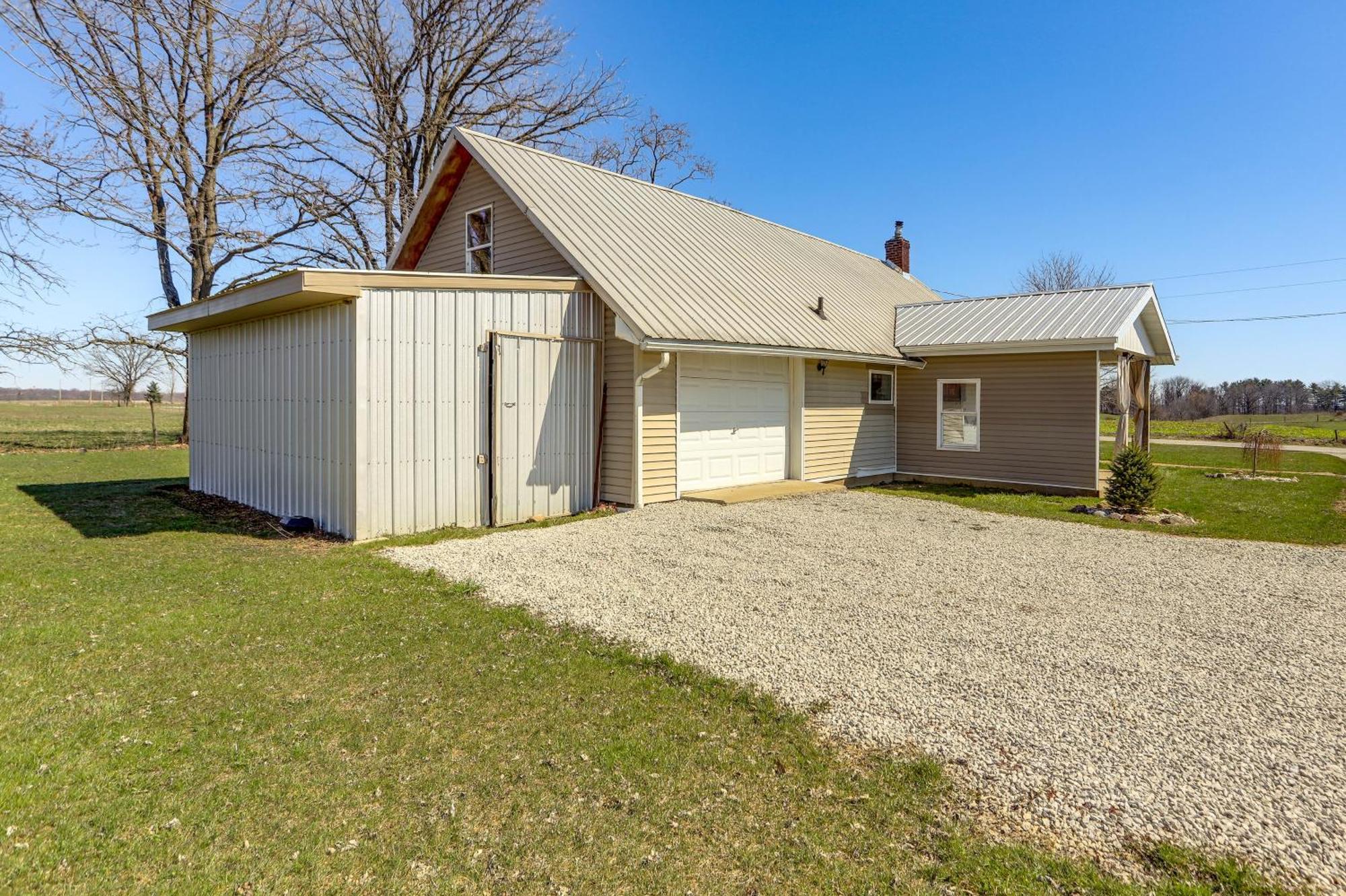 Quiet Shiloh Retreat With Spacious Yard And Fireplace! Exteriör bild